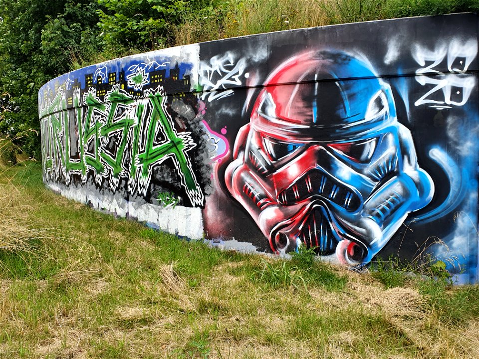 Viersen graffiti, good morning
