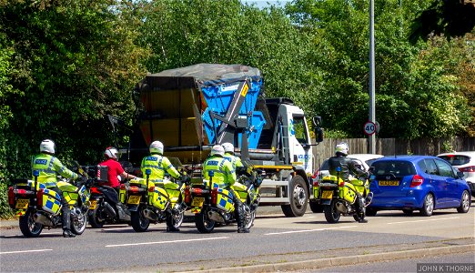 Police Motorcycles  A20 Aylesford
