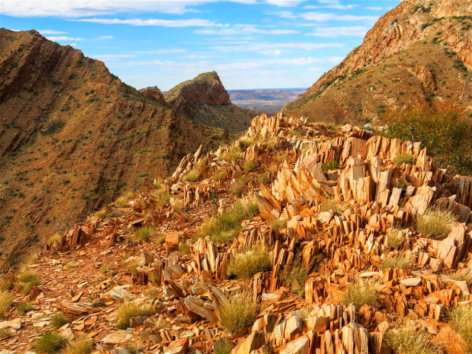 Between Stanley Chasm and Birthday Waterhole (section 4)
