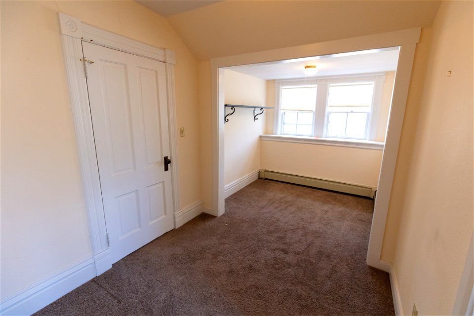 Housing improvement project goal 3 - Soap Suds Row housing: before bedroom (2)