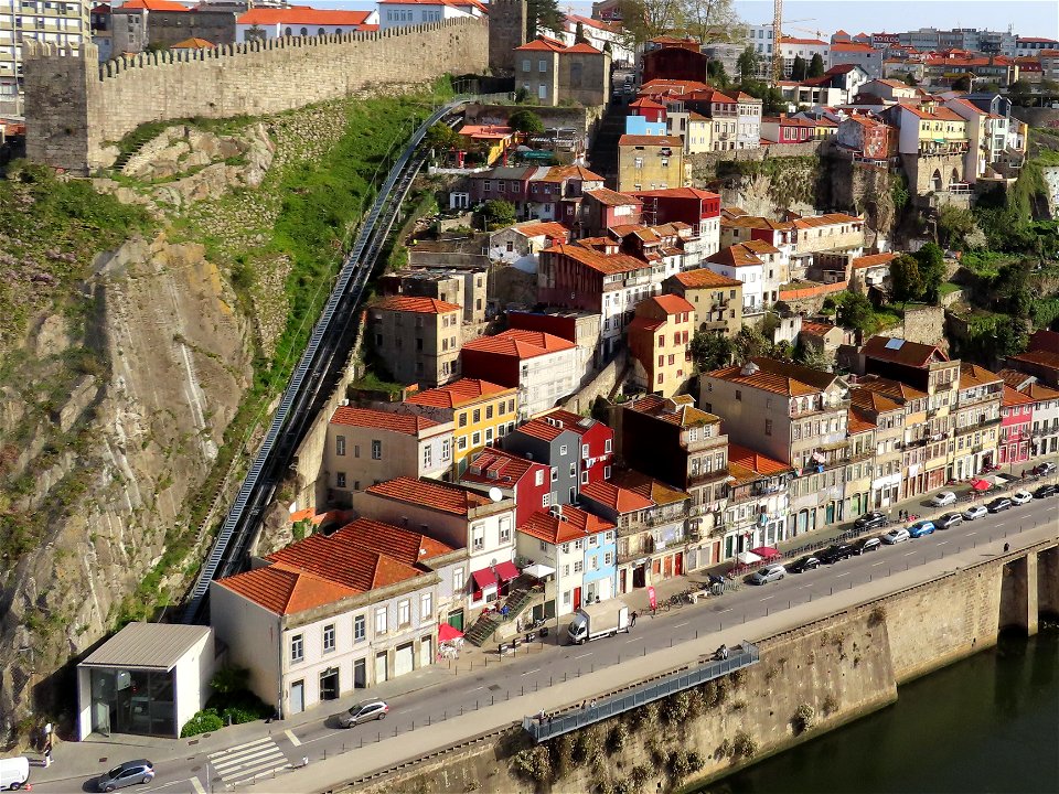 Funicular from Bridge Porto Portugal
