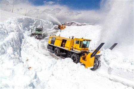 Plowing Beartooth Highway 2021 (23) photo