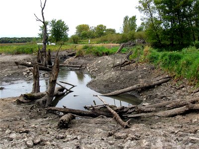 Area Affected by Flooding Prior to Restoration photo