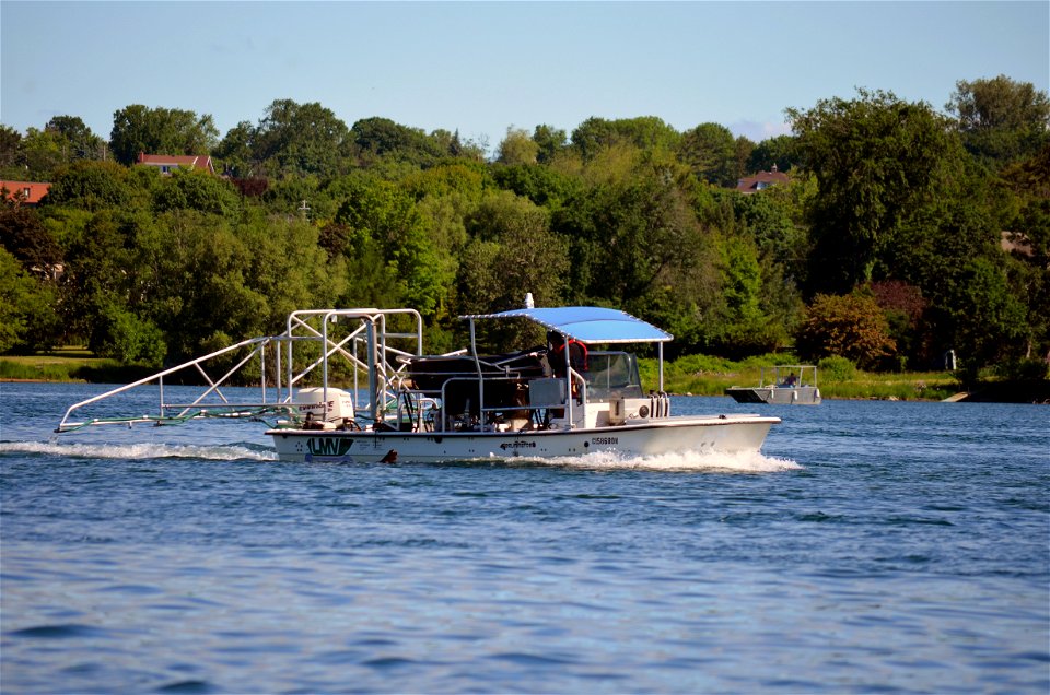 Bayluscide treatment with Canada photo