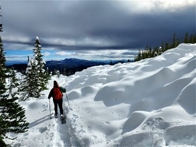 20221110-Mount St. Helens winter climbing route by Trevor Ness