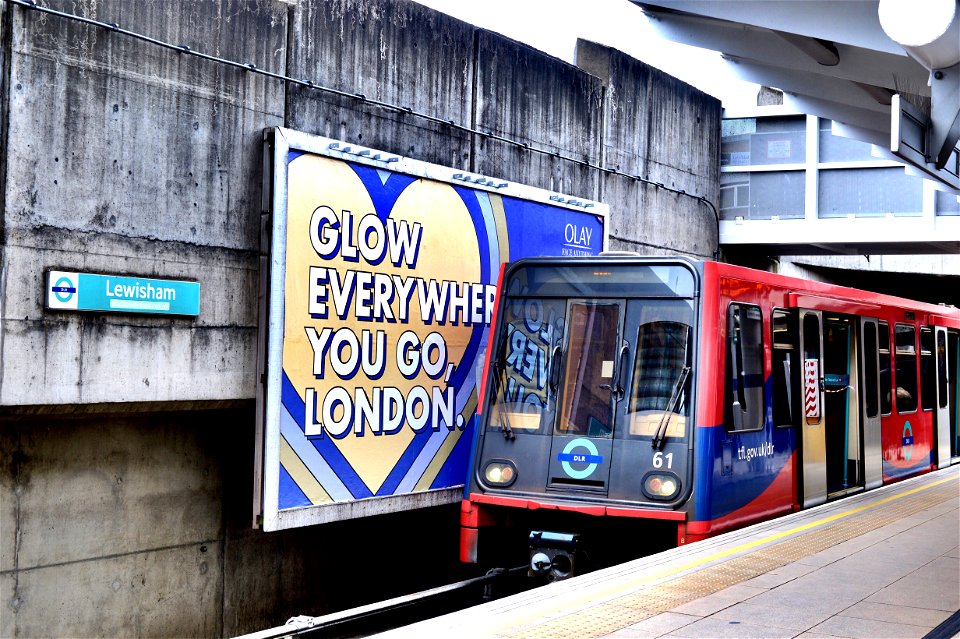 DLR unit 61 at Lewisham