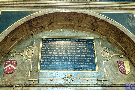 Barkley Memorial Canterbury Cathedral. A riddle? Certainly Unusual.