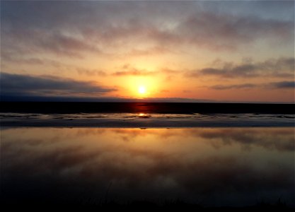 Sunset over Tutakoke River