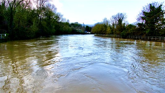 River Medway Low Tide!! River levels are really high