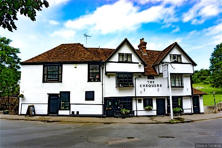 THE CHEQUERS INN LOOSE KENT