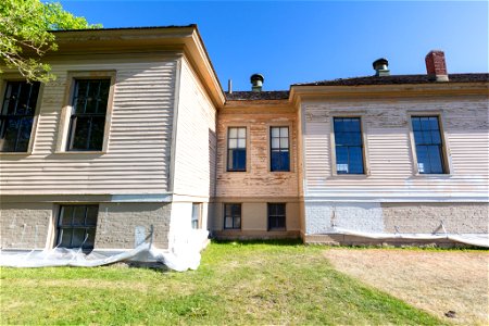 Fort Yellowstone Canteen Exterior before painting photo