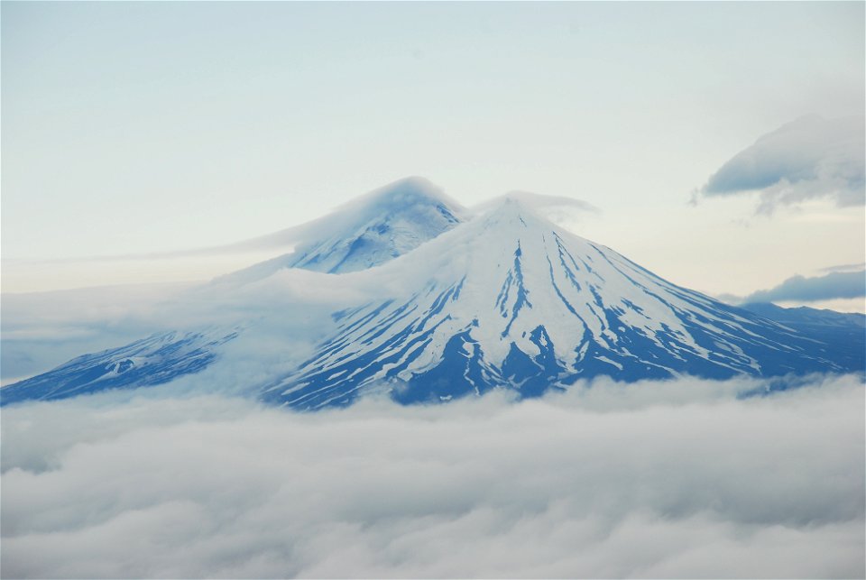 Pavlof and Pavlof Sister Volcanoes