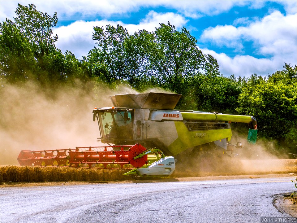 It’s combine harvester time!