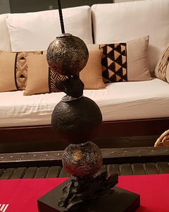 Figure sculptures work