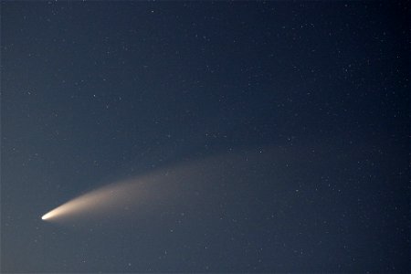 Comet C/2020 F3 (Neowise) time-lapse movie