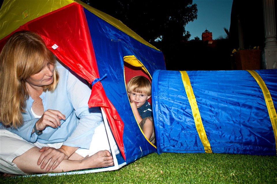 In the tent (1 of 1) photo