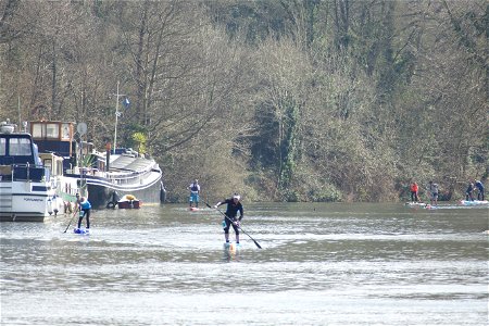 SUP Racing is more than just competition. It's a way to challenge yourself, a goal to aim for and a community of paddlers with a similar interest.