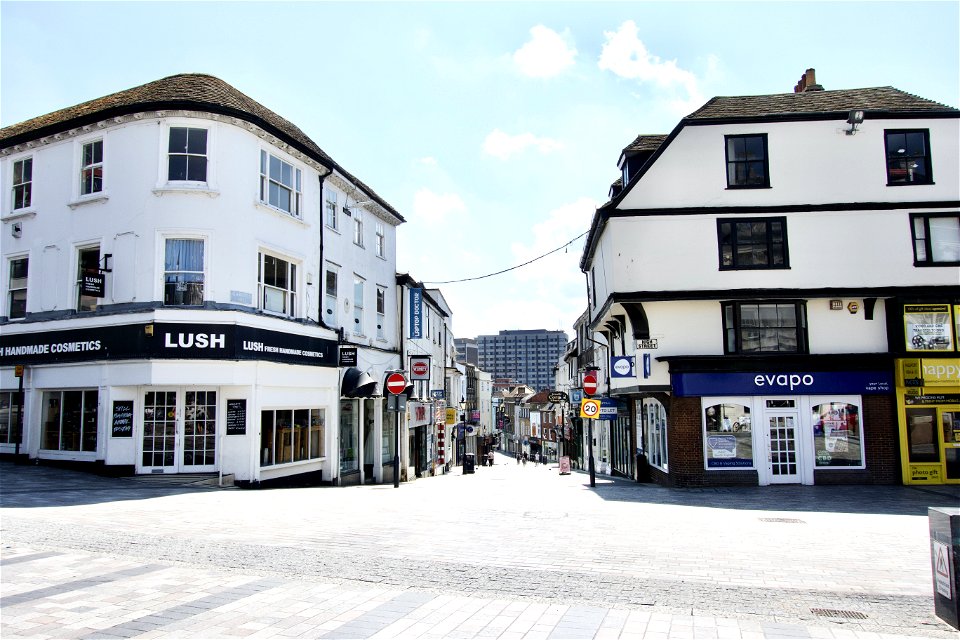 Maidstone Town during COVID Corona