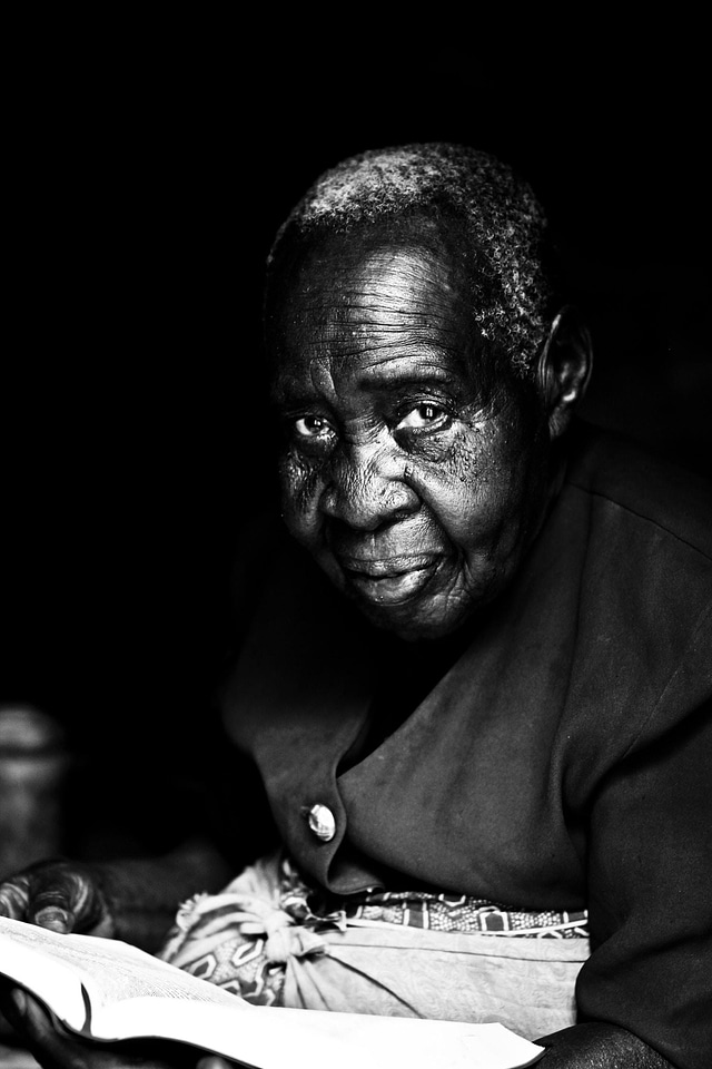 Woman old person