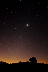 Jupiter and Mars in Shenandoah's Night Sky photo