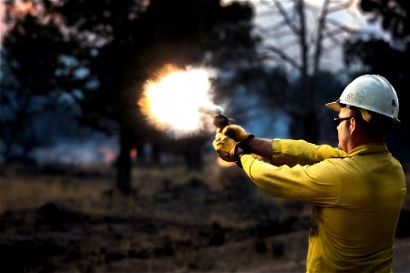 2022 BLM Fire Employee Photo Contest Category - Faces of Fire photo