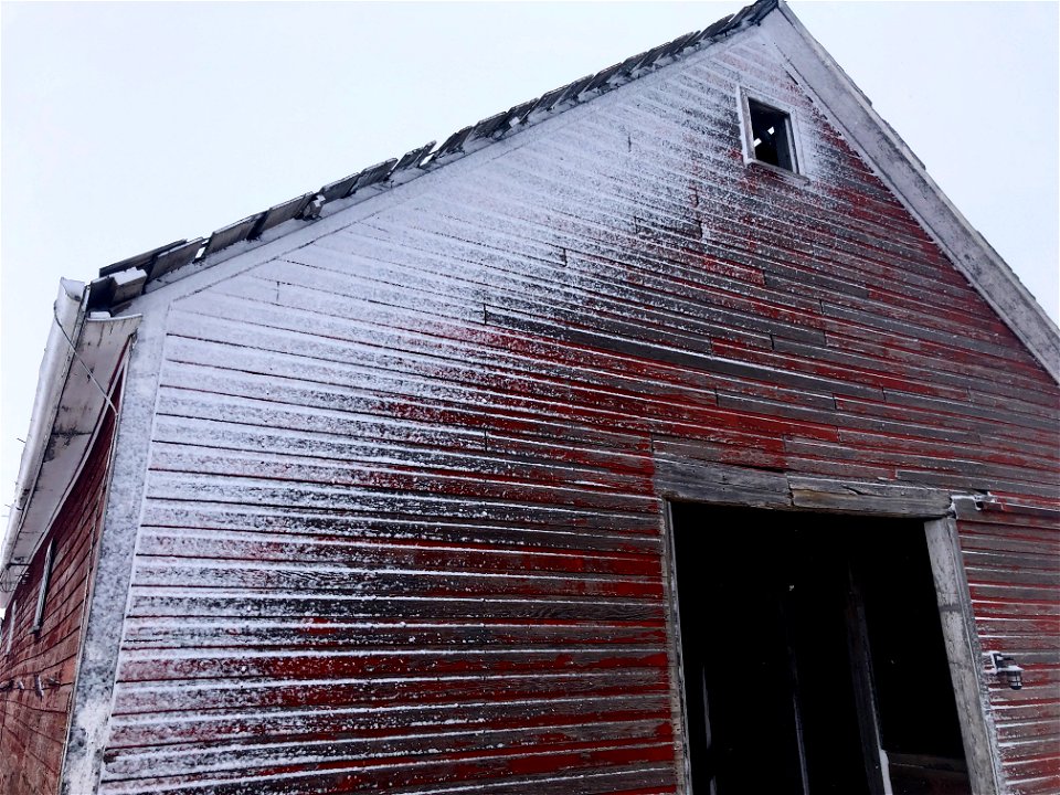 Dusted Barn