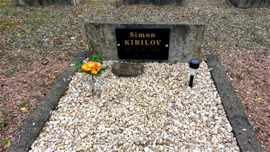 Cimetière du Camp du Vernet : Simon Kirilov