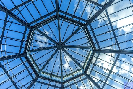 Looking Up. The Roof of The Royal Star Arcade Maidstone photo