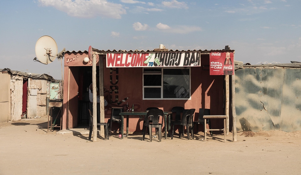 Welcome bar slum