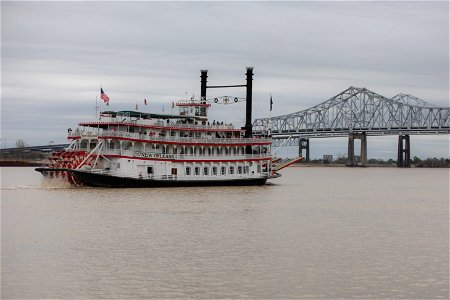 Mississippi river - New Orleans photo