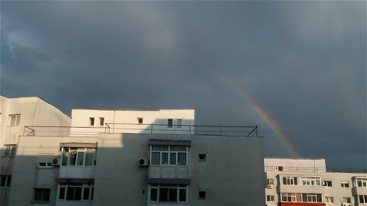 rainbow in abrud str (46) photo