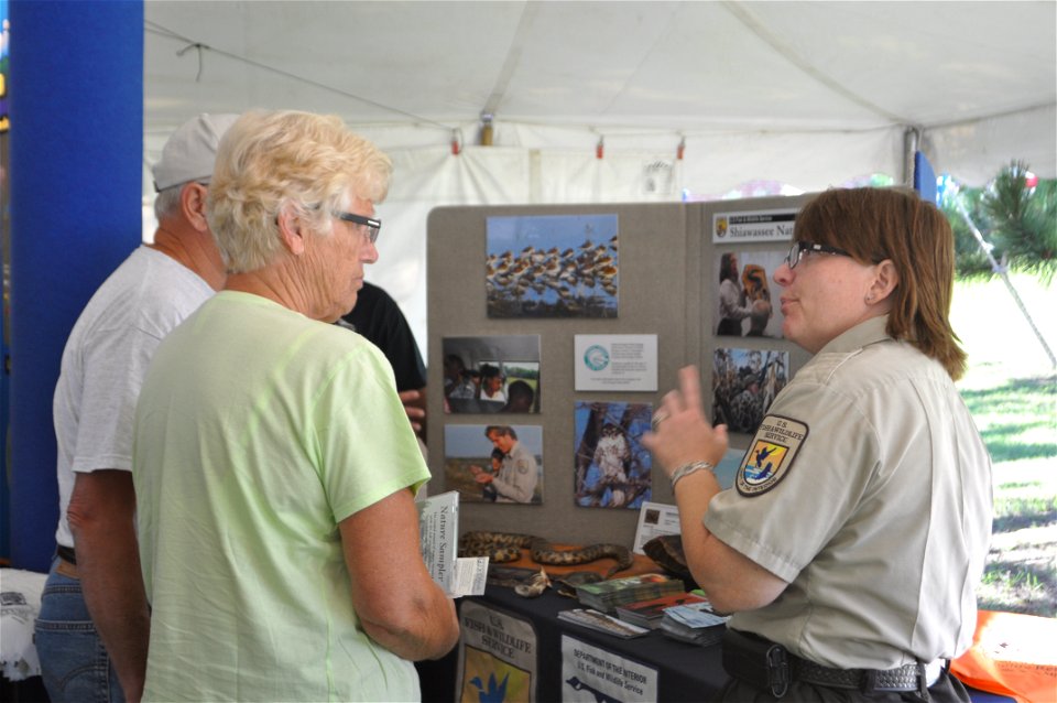 Other Service offices came to share information with the public. USFWS Photo. photo