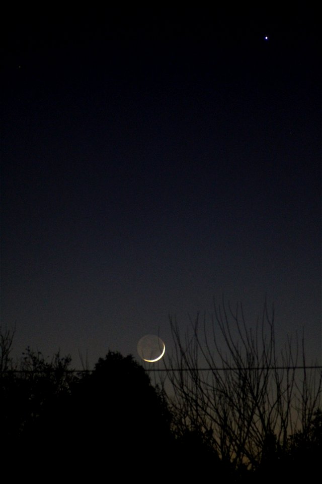 Moon and Jupiter on Feb. 2, 2022