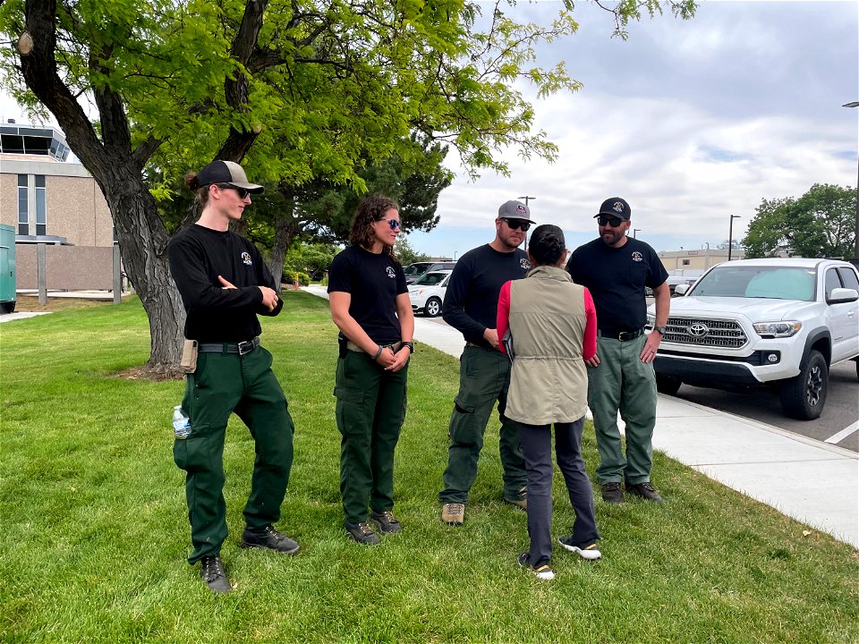 Sec Haaland NIFC visit 2022