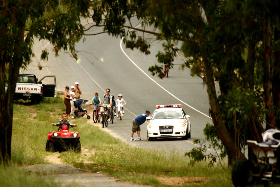 Johannesburg - 94.7 Cycle Race - the stragglers