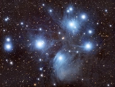Pleiades M 45 (LRGB) photo