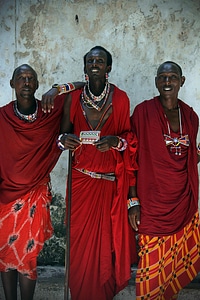 People men Masai photo