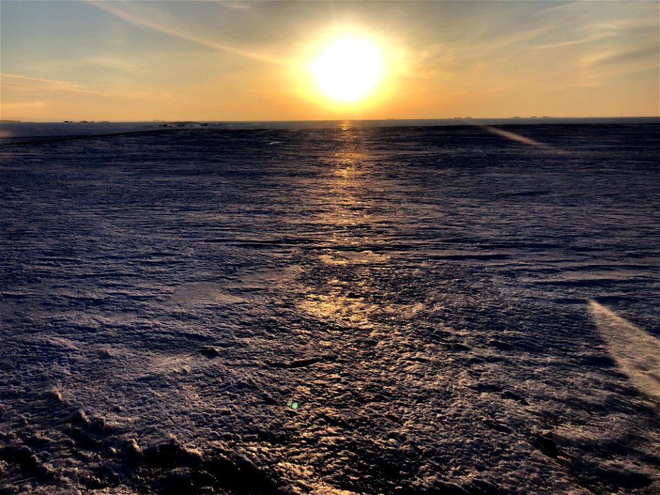Sun Over the Ocean