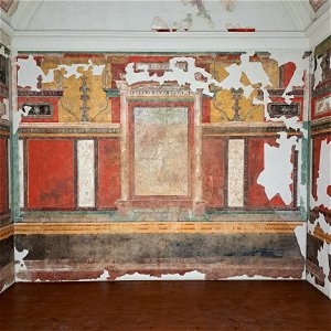 wall Paintings House of Augustus Roman Forum Rome Italy