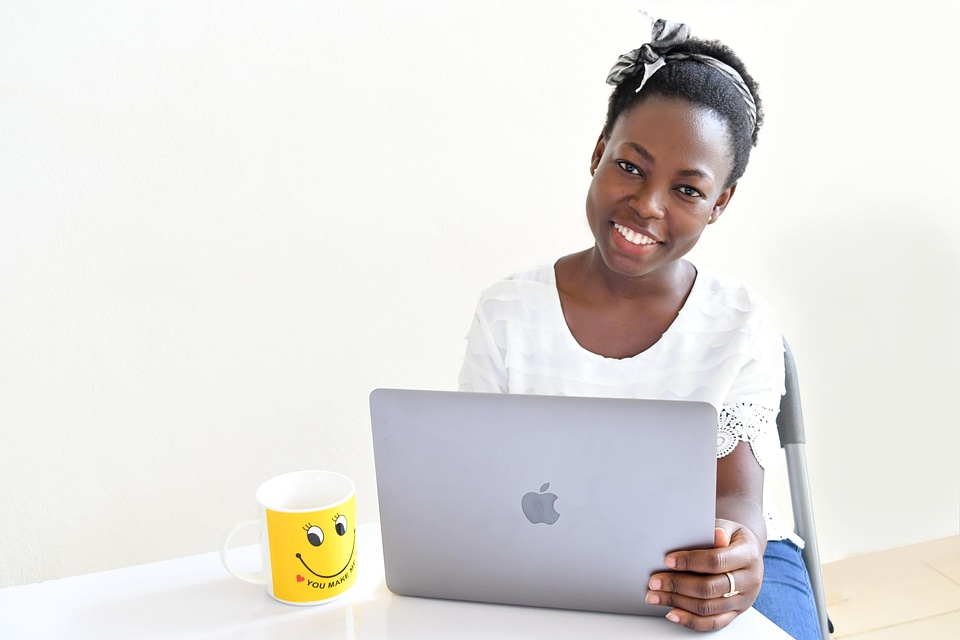 People woman freelance