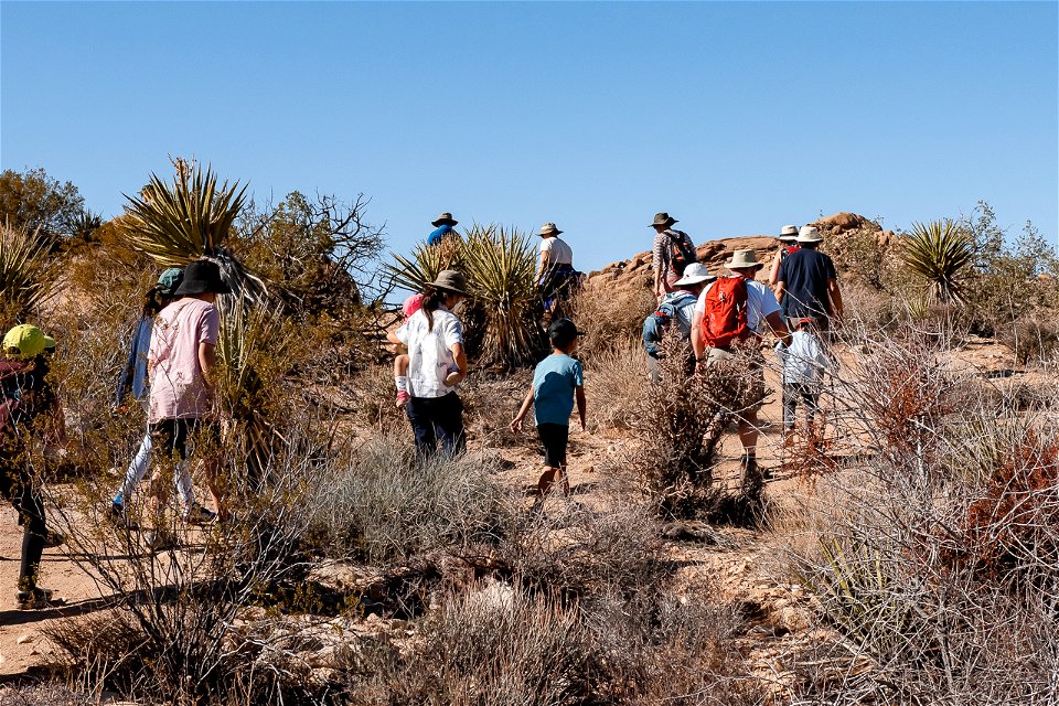 Visitors at Geology Talk program photo