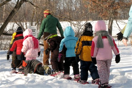 Princeton Preschool Snowshoes @ Sherburne II photo