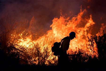 2021 USFWS Fire Employee Photo Contest Category: Fire Personnel - Winner photo