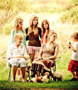 Trying a family shoot