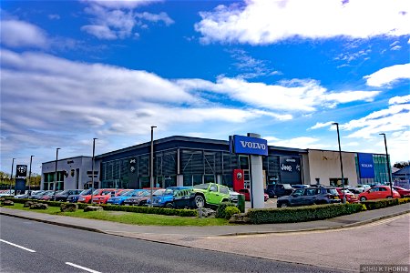 Car Showroom. Volvo, Jeep, Fiat, Alfa. Aylesford Kent