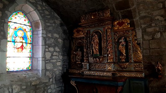 Eglise d'Apchon. Cantal