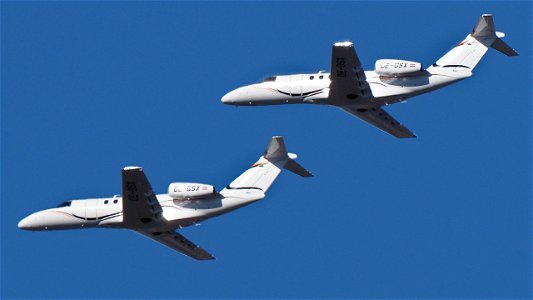 Cessna 525C CitationJet 4+ OE-GSX International Jet Management from Luxembourg (3000 ft.)