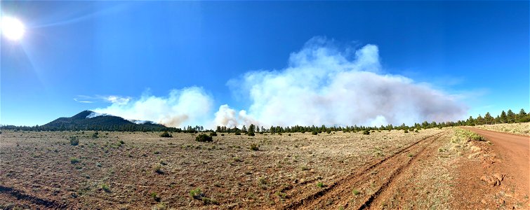 Panorama of Slate Fire