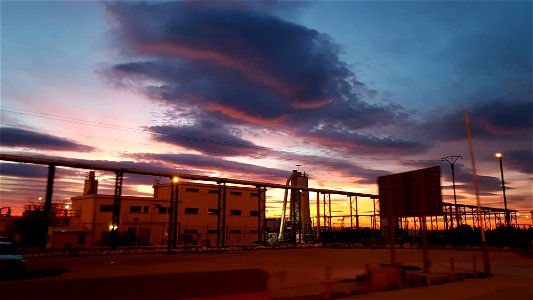 Sunset on Lavera