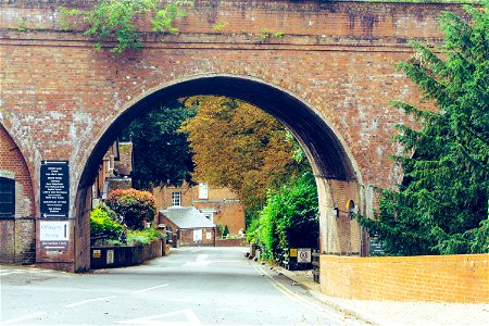 Railway Viaduct at Turkey Mill Maidstone